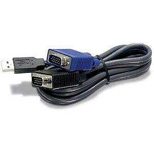 TK-CU10 Cabo Trendnet KVM USB/VGA 3 MTS