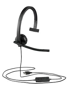 Headset LOGITECH H570e Mono USB VC 981-000570