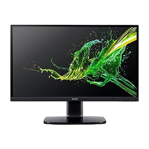 Monitor Acer ZeroFrame tela de 23.8' FHD 75Hz VRB KA242Y