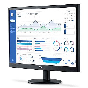 Monitor AOC 15.6 E1670SWU/WM LED 60Hz HD/VGA