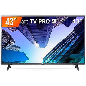 TV LG 43" SMART 3HDMI 2USB ThnQ AI WebOs - 43LM631C0SB