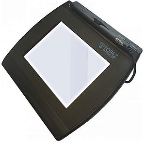 Coletor de assinatura Topaz Systems T-LBK766SE-WF Modelo Series Signaturegem LCD 4X5 WI-FI