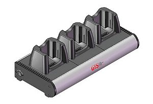 HCH-3030-CHG - Carregador GTS 3 Compartimentos Para Motorola Symbol Séries MC3000 / MC31XX / MC3200