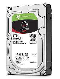 ST8000VN0022 - HD Servidor Seagate 8TB 7,2K 3,5 6G SATA NAS