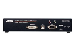 KE6910T ransmissor KVM sobre IP 2K DVI-D de link duplo