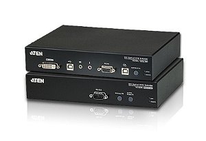 CE680 Extensor óptico KVM USB DVI (1920 x 1200 a 600m)