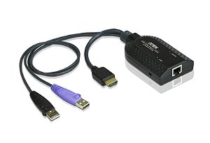 KA7168 USB HDMI Virtual Media KVM Adapter with Smart Card Support