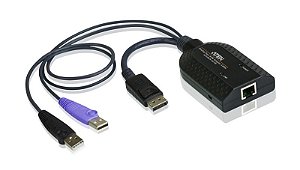 KA7169 USB DisplayPort Virtual Media KVM Adapter with Smart Card Support