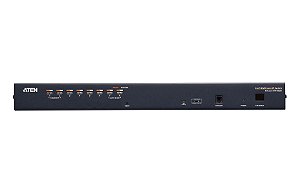 KH1508Ai Switch 1-Local / Remoto para Compartilhamento 8 portas Cat 5 KVM sobre IP com porta de ligação em cadeia