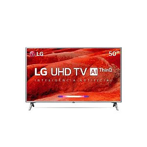 50UM7500PSB.BWZ TV 50P LG LED SMART 4K USB HDMI COMANDO DE VOZ