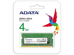 AD4S2666J4G19-S MEMORIA NOTEBOOK DDR4 ADATA
