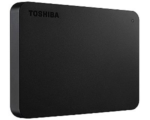 HDTB410XK3AA - HD Externo Toshiba 1TB USB 3.0 5400rpm Black