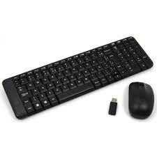 920-004431 KIT Teclado e Mouse S/fio Mk220 Preto Logitech