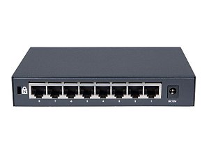 Switch 1420 Não Gerenciável 8G com 8 portas 10/100/1000 Mbps RJ45 - HPE / JH329A