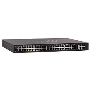 Switch Cisco Gigabit Smart 50 Portas 10/100/1000Mbps / SG250-50-K9-BR
