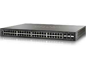 Switch Cisco SG250X-48 Gigabit Smart 48 Portas 10/100/1000Mbps / SG250X-48-K9-BR
