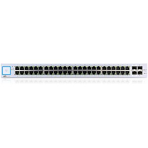 Switch UniFi Ubiquiti 48portas RJ45 + 4p SFP - US-48