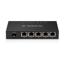 ER-X-SFP Roteador EdgeRouter Ubiquiti 5P Rj45 +1P SFP Poe