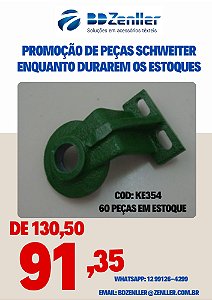 COTOVELO DA REGUA GUIA DO PANTOGRAFO SEM MOLA