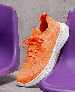 Tênis ActVitta Laranja Fluor
