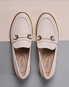 Sapato Modare Creme Confortável