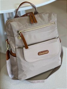 Mochila de nylon Pavão de ouro