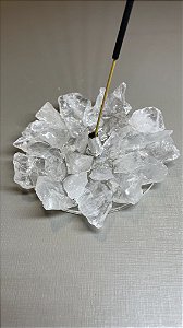 PORTA INCENSO QUARTZO CRISTAL