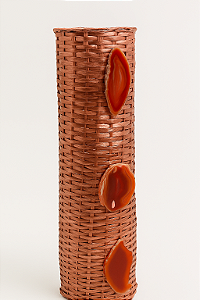 VASO NATURAL EM ÁGATA