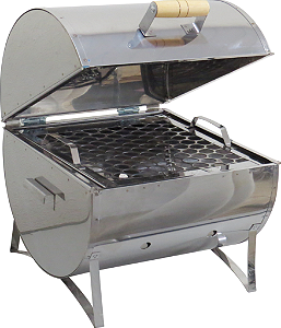 Churrasqueira Inox Media