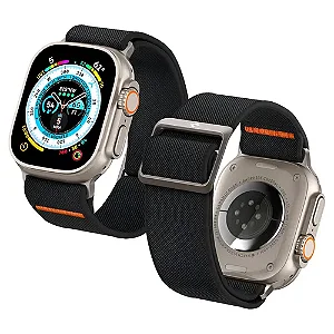 PULSEIRA SPIGEN LITE FIT ULTRA WATCH BAND PRETO 44/45/46/49MM