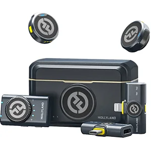 MICROFONE HOLLYLAND LAPELA WIRELESS LARK M2 CAMERA/USB-C/LIGHTNING