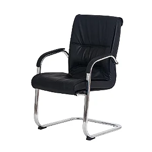 Cadeira Escritório Big Fixa Preta