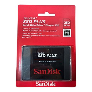 SanDisk SSD Plus - 250 GB 545MB/s