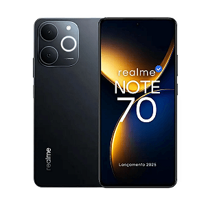 Celular Realme Note 70 8GB | 128GB Preto
