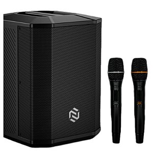 CAIXA DE SOM NUOMA 380W SOUNDFORCE NM-ZY803 -2 MIC