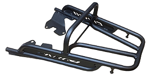 Bagageiro Baú Moto Titan 160 Reforçado 2016-2024 Cargo Plus Preto