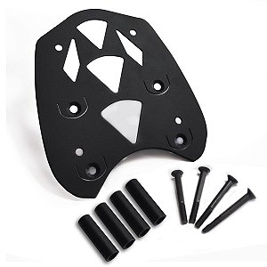 Bagageiro De Chapa Aço Honda Pcx 2013 Á 2025+ Preto