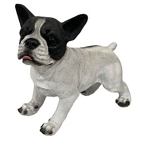 Cachorro Bulldog Francês Em Resina