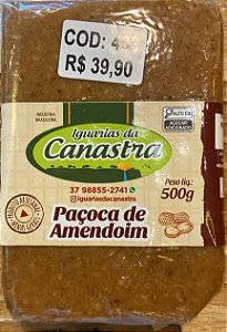 Barra de Paçoca de Amendoim