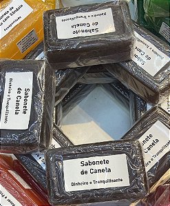 Sabonete Sulfuroso de Canela - Dinheiro e Tranquilizante