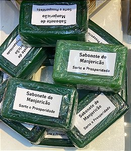 Sabonete Sulfuros de Manjericão - Sorte e Prosperidade