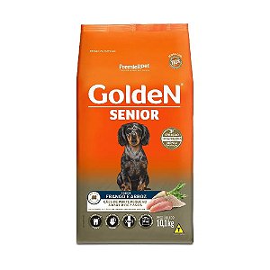 Ração Golden Fórmula Sênior Raça Pequena Frango Arroz 10,1kg