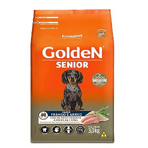 Ração Golden Fórmula Sênior Raças Pequenas Frango Arroz 3kg