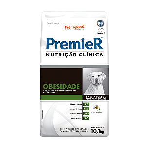 Ração Premier Nutri. Clín. Obes. Cão Adulto Grande 10,1kg