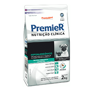 Ração Premier Nutrição Clín. Cão Hipoalergênico Pequeno 2kg