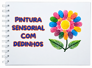 LIVRO PINTURA SENSORIAL COM DEDINHOS