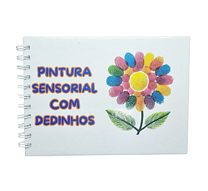 LIVRO PINTURA SENSORIAL COM DEDINHOS