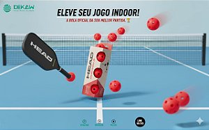 Bola de Pickleball HEAD Championship 26 - Indoor (Pack com 3)