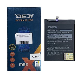 Bateria Xiaomi  Note 9s BN55 Deji Anatel