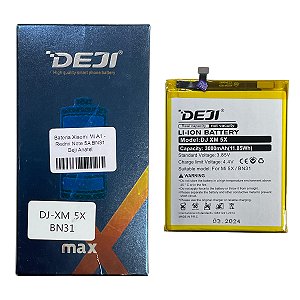 Bateria Xiaomi Mi A1 - Redmi Note 5A BN31 Deji Anatel